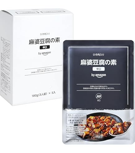 Amazon.co.jp: 新宿中村屋 本格四川 熟成の旨み、あふれる麻婆豆腐